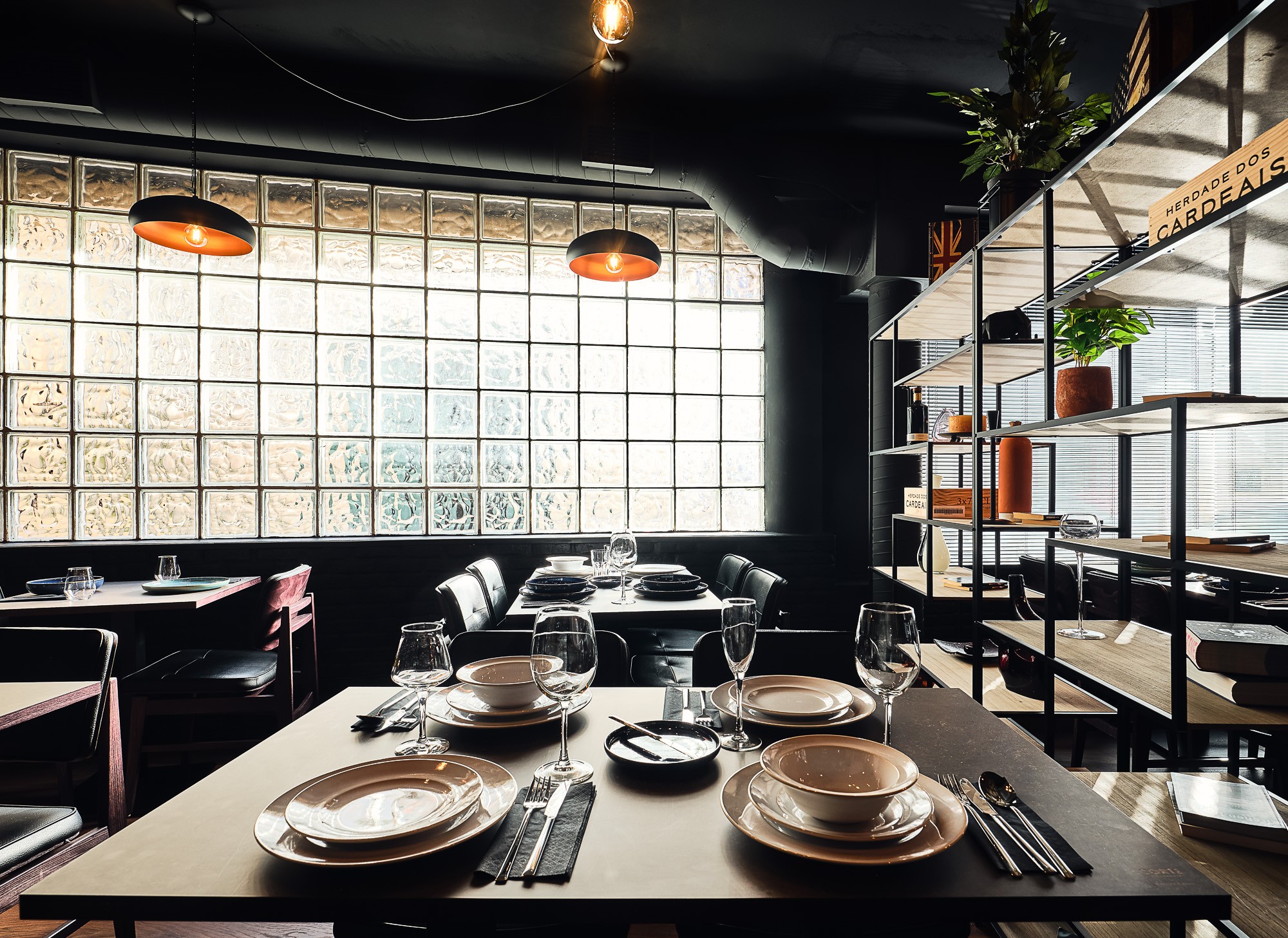 Sala principal do CORTE Steakhouse